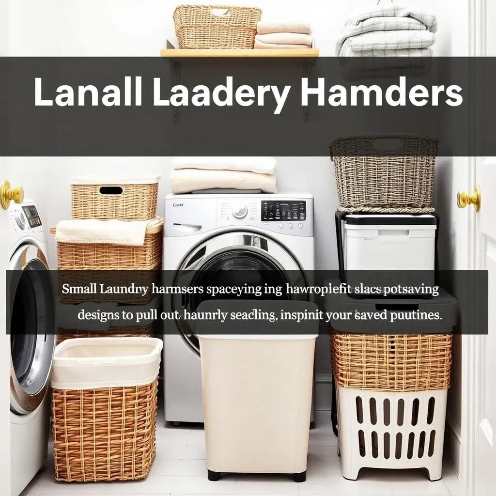 Absolute Small laundry room hampers: Space Saving Ideas