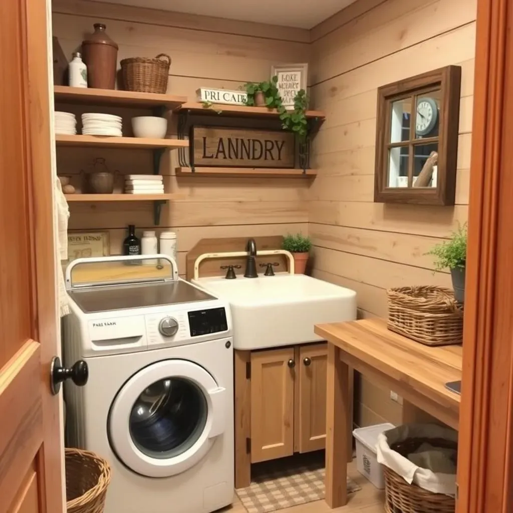 Amazing Small Laundry Room Ideas Farmhouse You'll Love