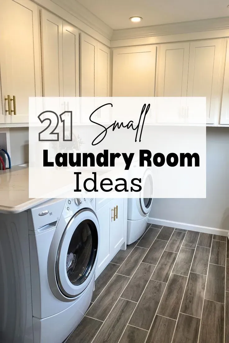 Brilliant small laundry room ideas for front loaders