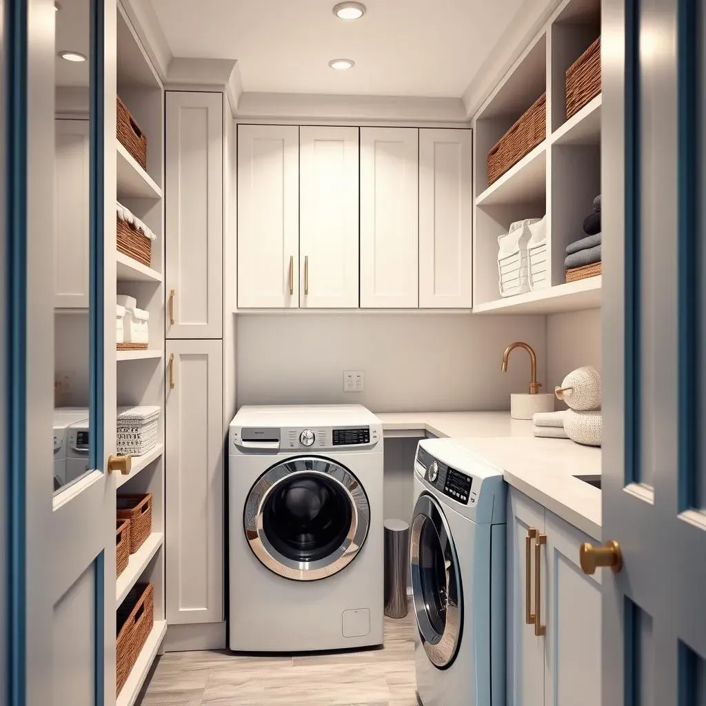 Amazing Small Laundry Room Ideas Top Loader: Space-Saving Hacks