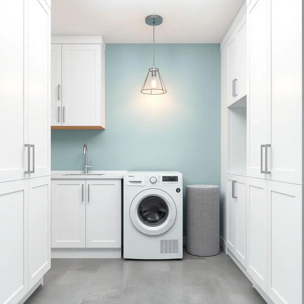 Amazing Small Laundry Room Ideas with Cabinets