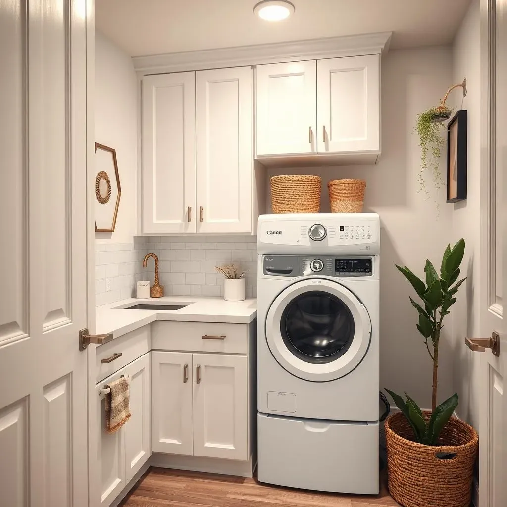 Small Laundry Room Ideas with Stackables: Genius Hacks