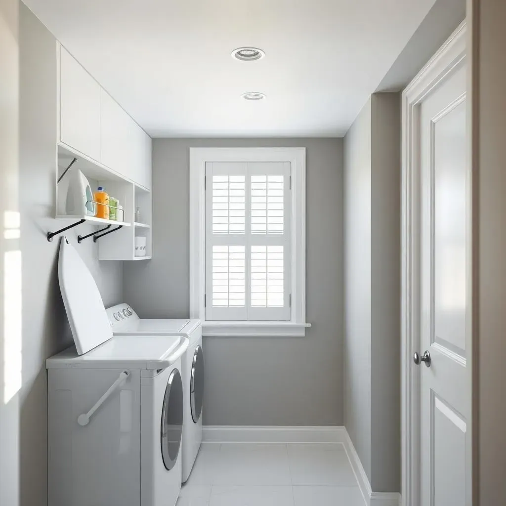 Amazing Small Laundry Room Ideas with Window:  Space-Saving Hacks