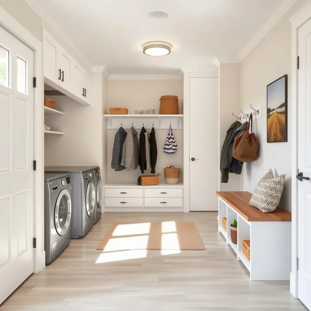 Clever Small Laundry Room Mudroom Ideas:  Amazing Designs