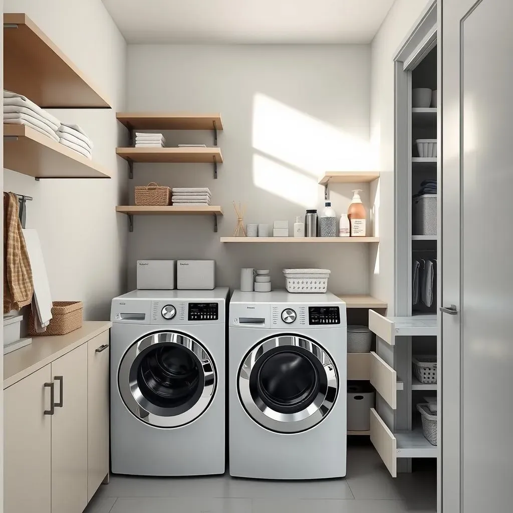 Small Laundry Room Organization and Storage Ideas