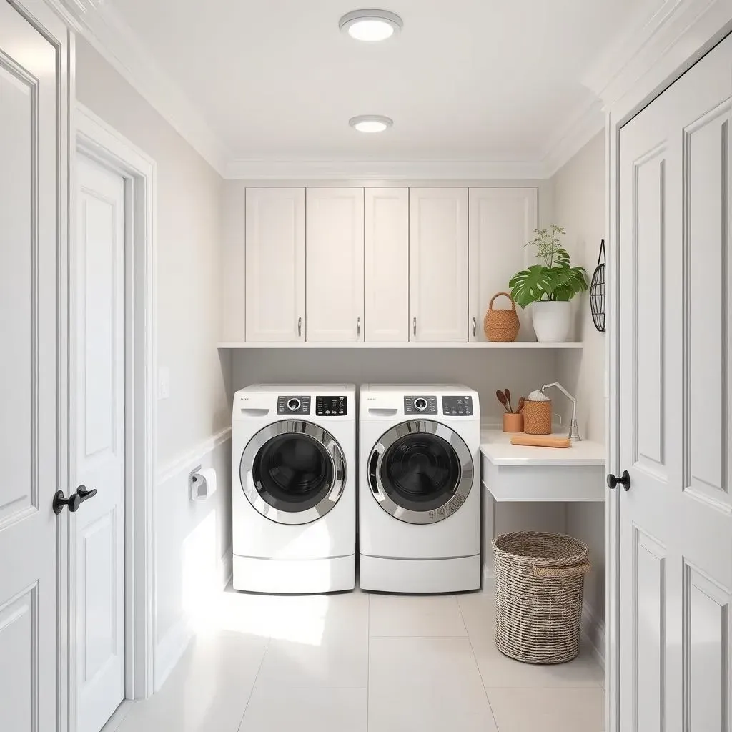 Small Laundry Room Paint Color Ideas: Light and Bright Choices