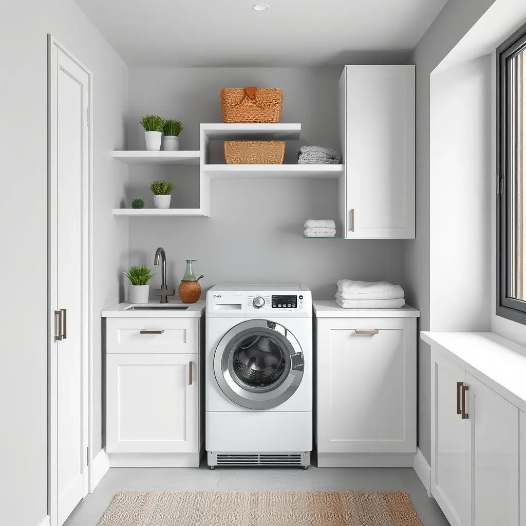 Ultimate Small Laundry Room Shelving Solutions