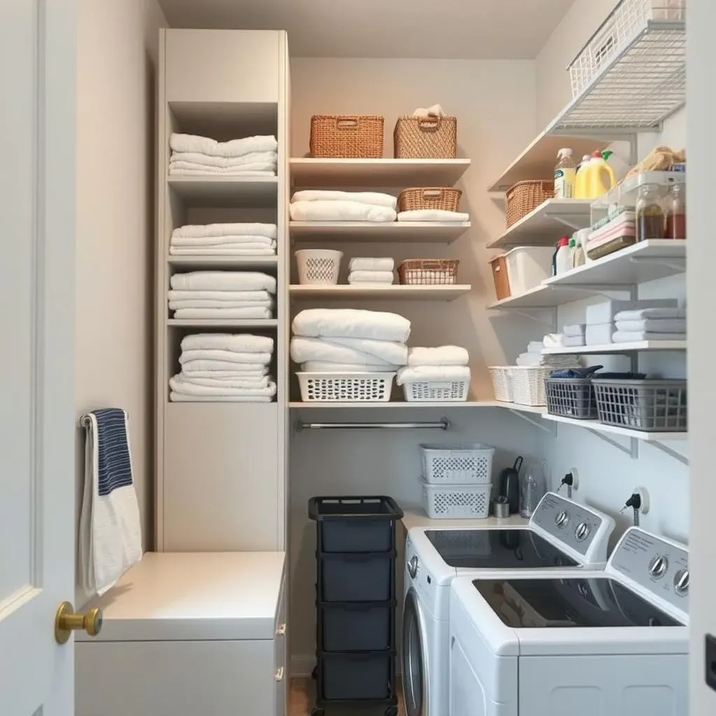 Small Laundry Room Shelving: SpaceSaving Solutions