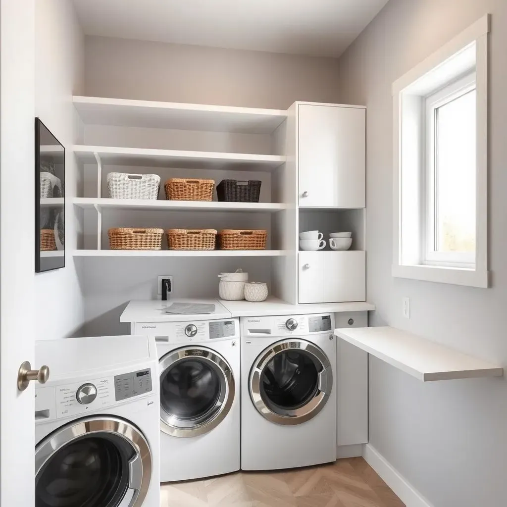 Ultimate Small Laundry Room Shelving Ideas