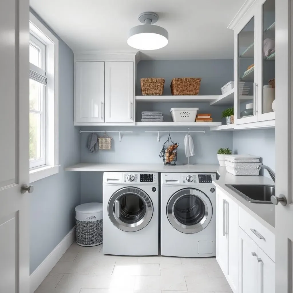 Clever Small Laundry Room Space Ideas to Maximize