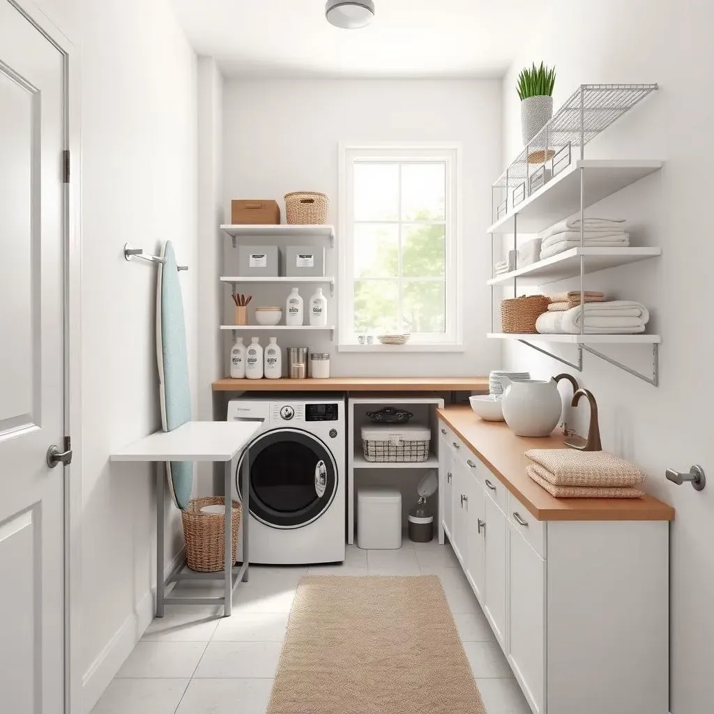 Ultimate Small Laundry Room Storage Solutions