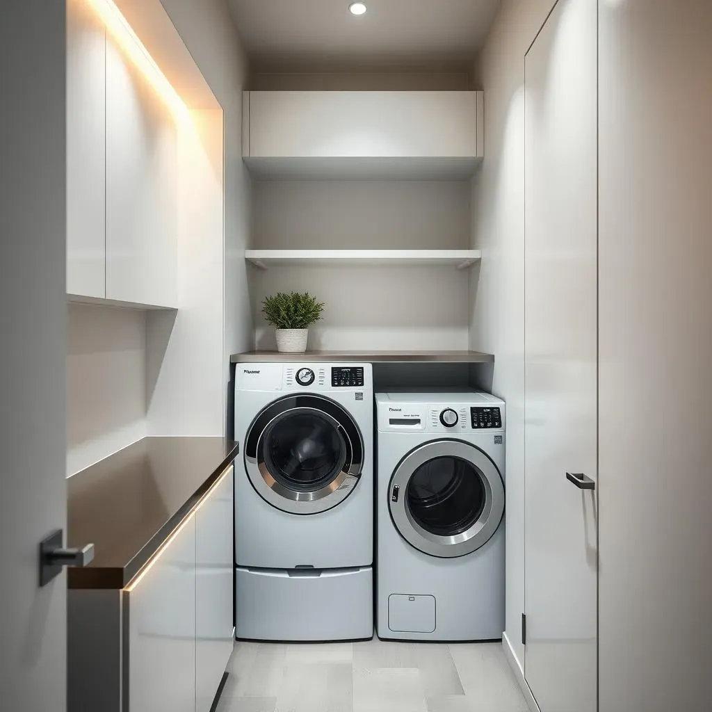 Genius Small Modern Laundry Room Ideas