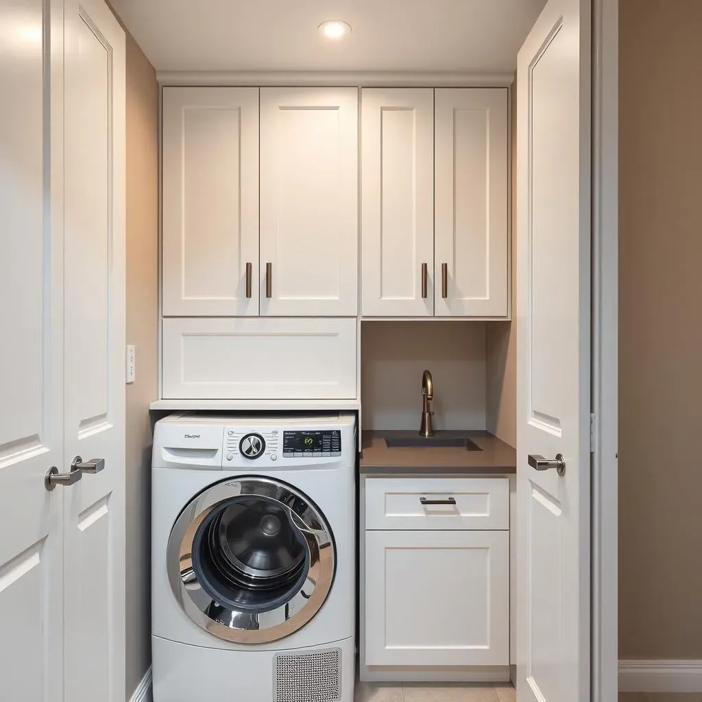 Ultimate small stacked laundry room ideas