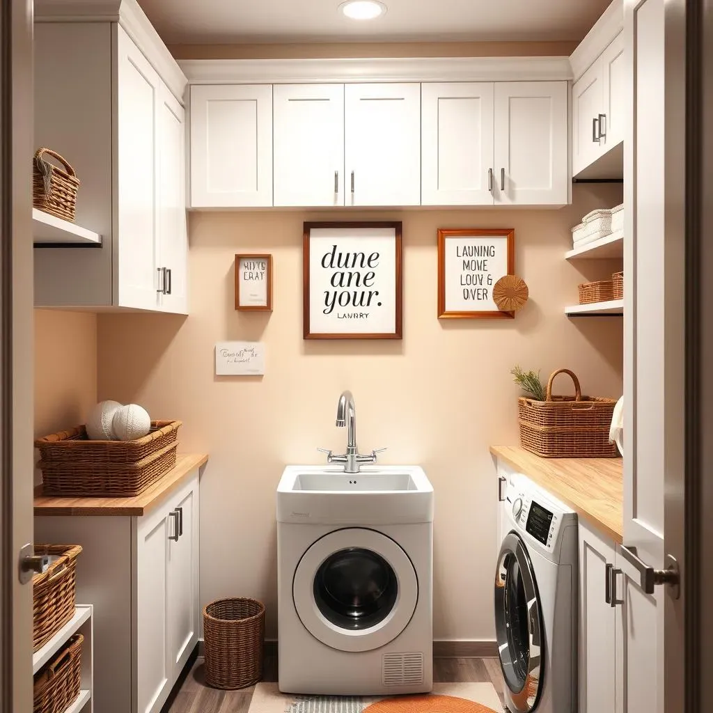 Amazing small unfinished laundry room ideas