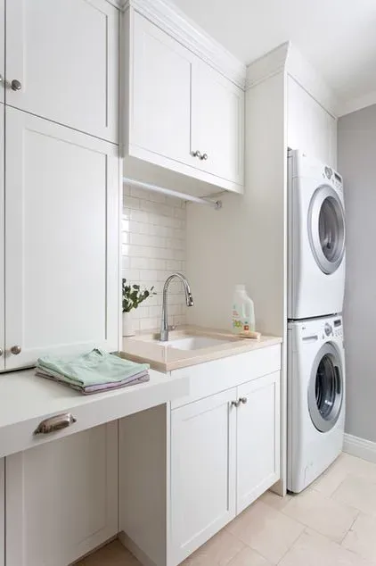 Small White Laundry Room Ideas: Clever Space Hacks