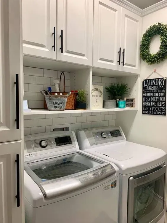 Smart Cabinet Ideas for Your Small Laundry Room Layout