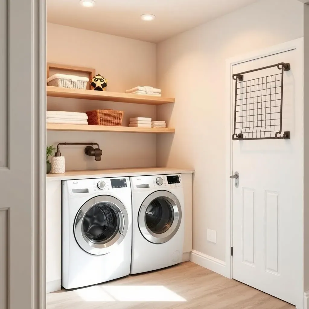 Smart Designs for Cute Small Laundry Rooms