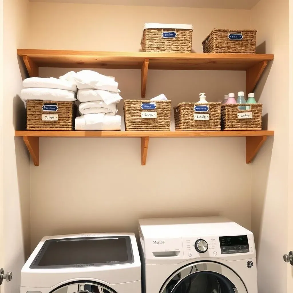 Smart DIY Shelving and Basket Solutions for Laundry Rooms