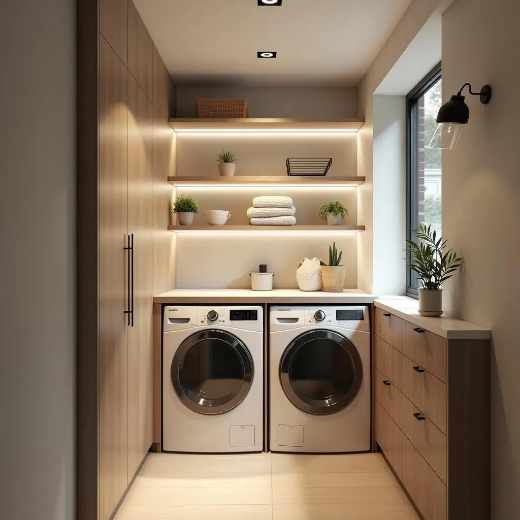 Smart Hallway Laundry Room Ideas for Tight Spaces