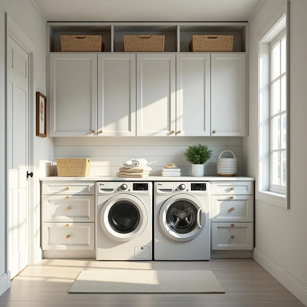 Smart Laundry Room Design Ideas for Small Spaces