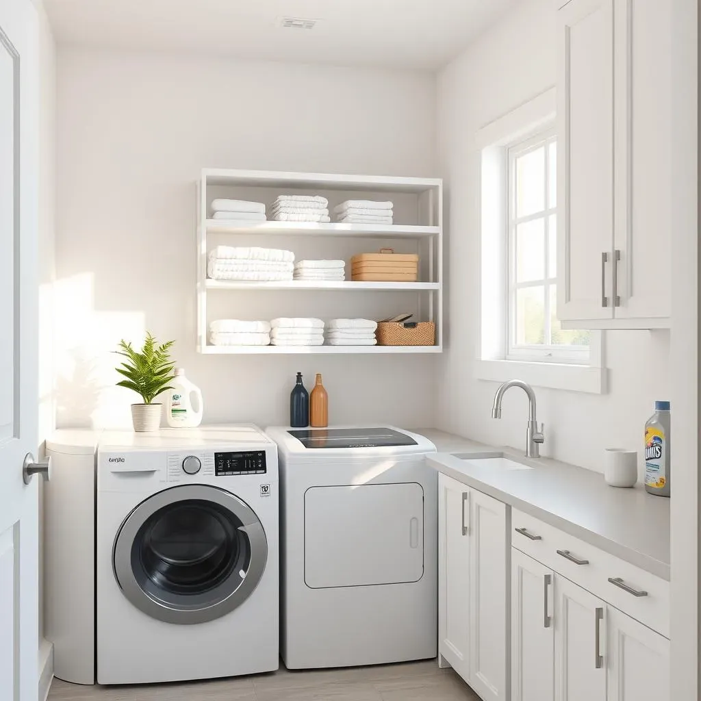 Smart Shelving and Cabinet Best Laundry Room Storage Ideas