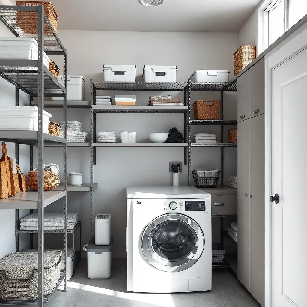 Smart Shelving Solutions for Laundry Room Organization