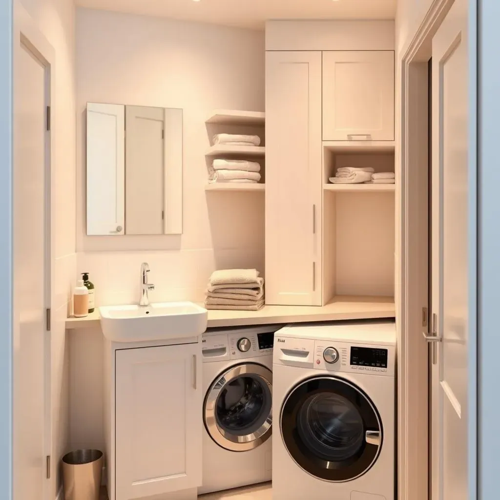 Smart Small Bathroom and Laundry Room Ideas