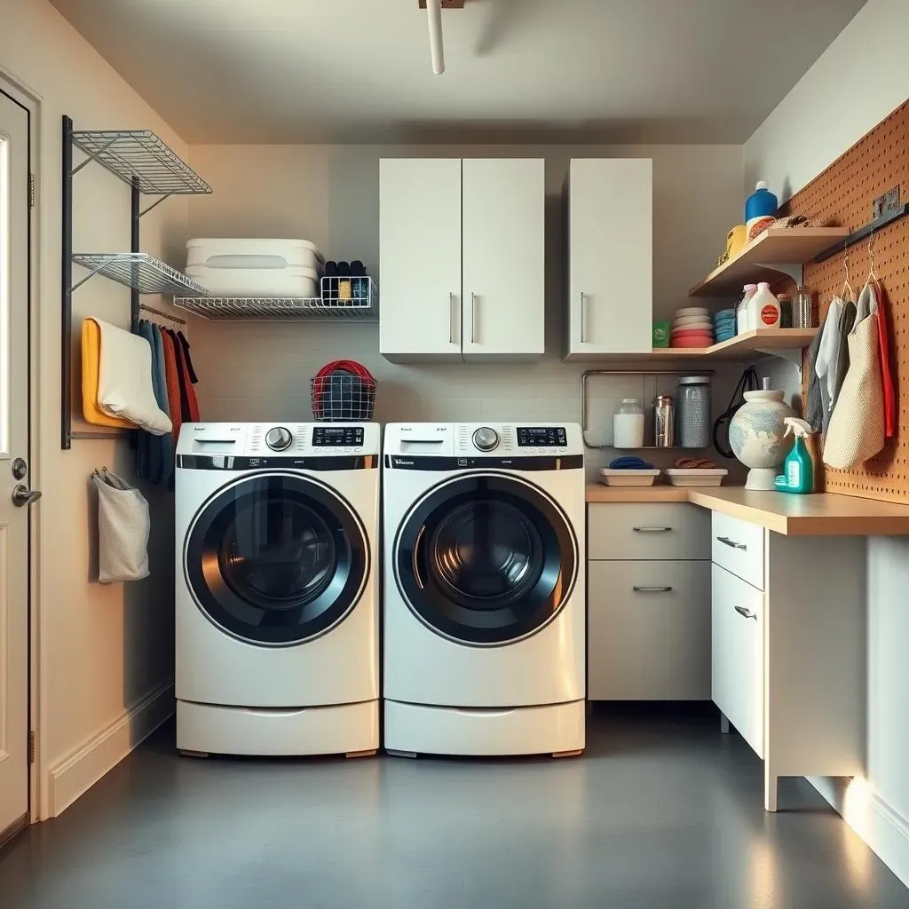 Smart Small Garage Laundry Room Design Ideas