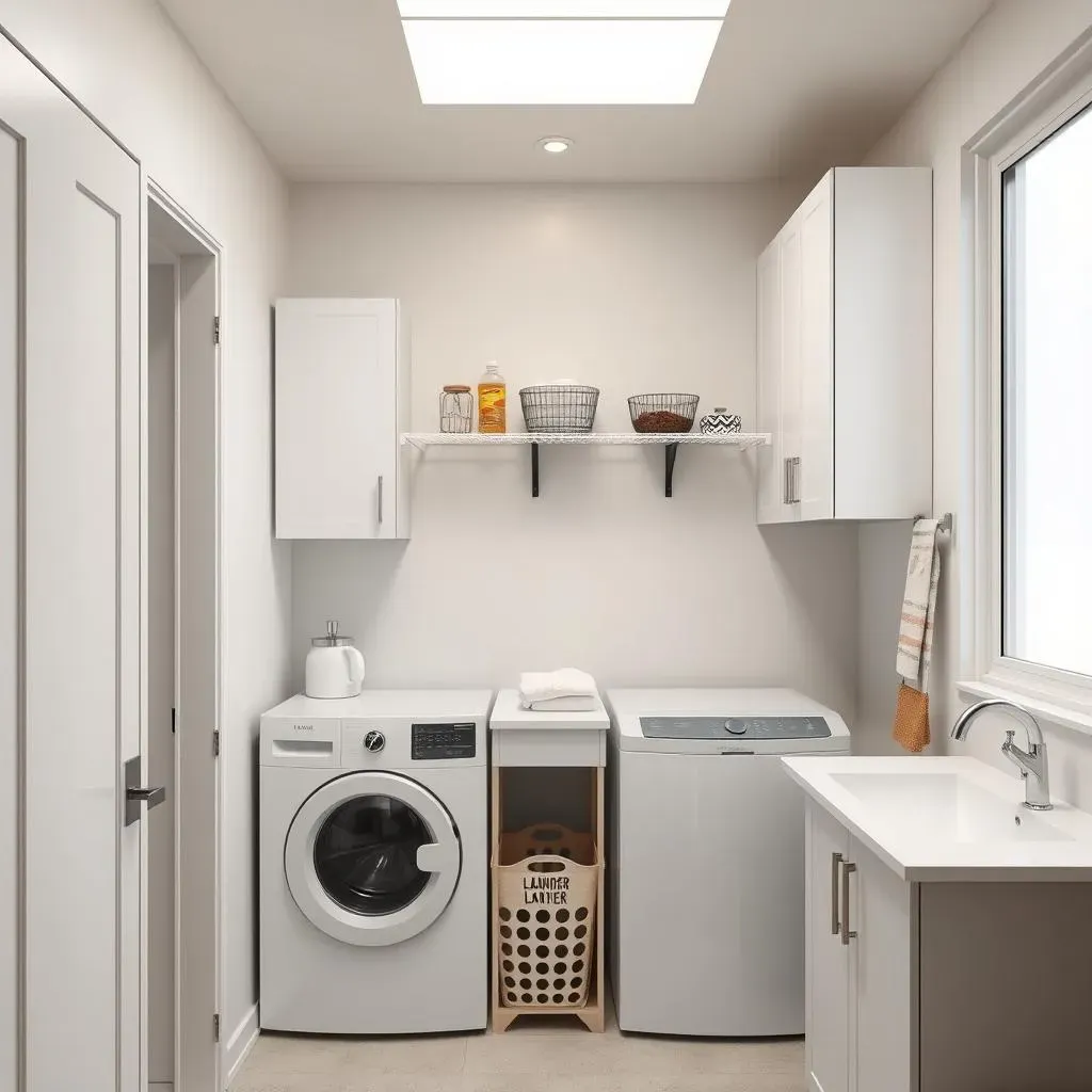 Smart Small Laundry and Bathroom Ideas