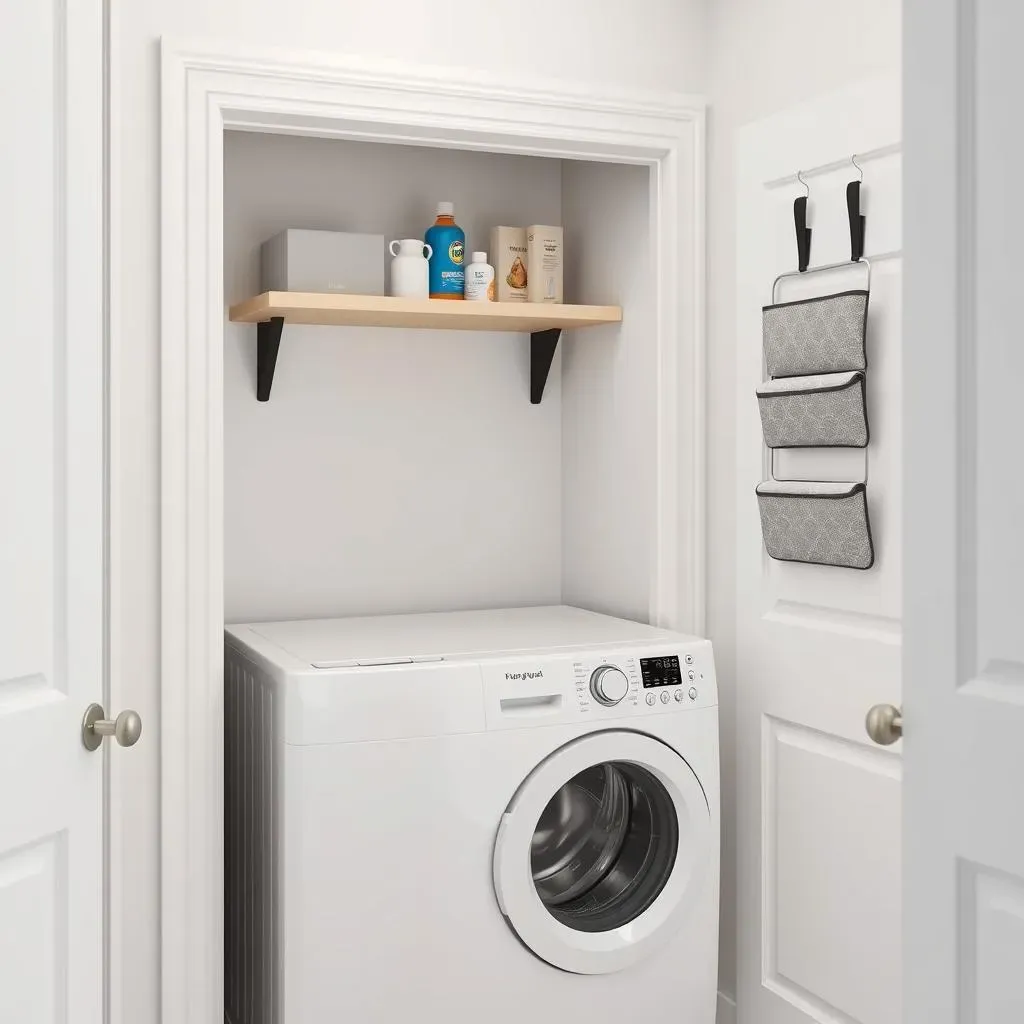 Smart Small Laundry Room Ideas with Top Load Washers