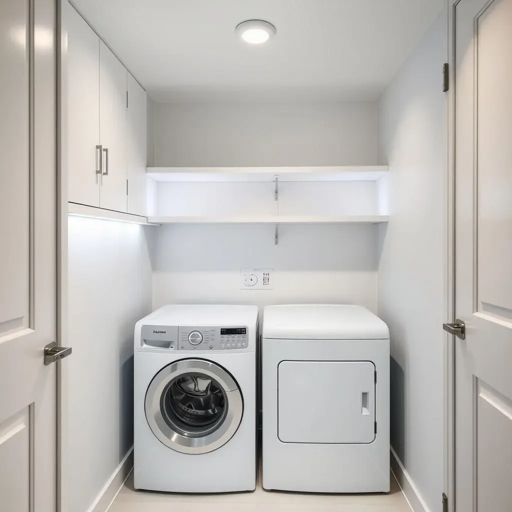 Smart Small Laundry Room Lighting Ideas