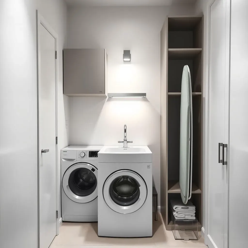 Smart Small Laundry Room with Sink Ideas