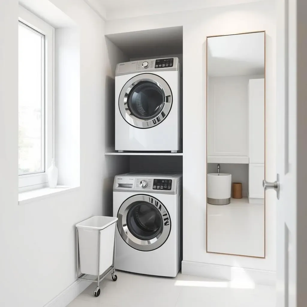 Smart Stacking: Small Laundry Room Ideas with Stackable Washer and Dryer