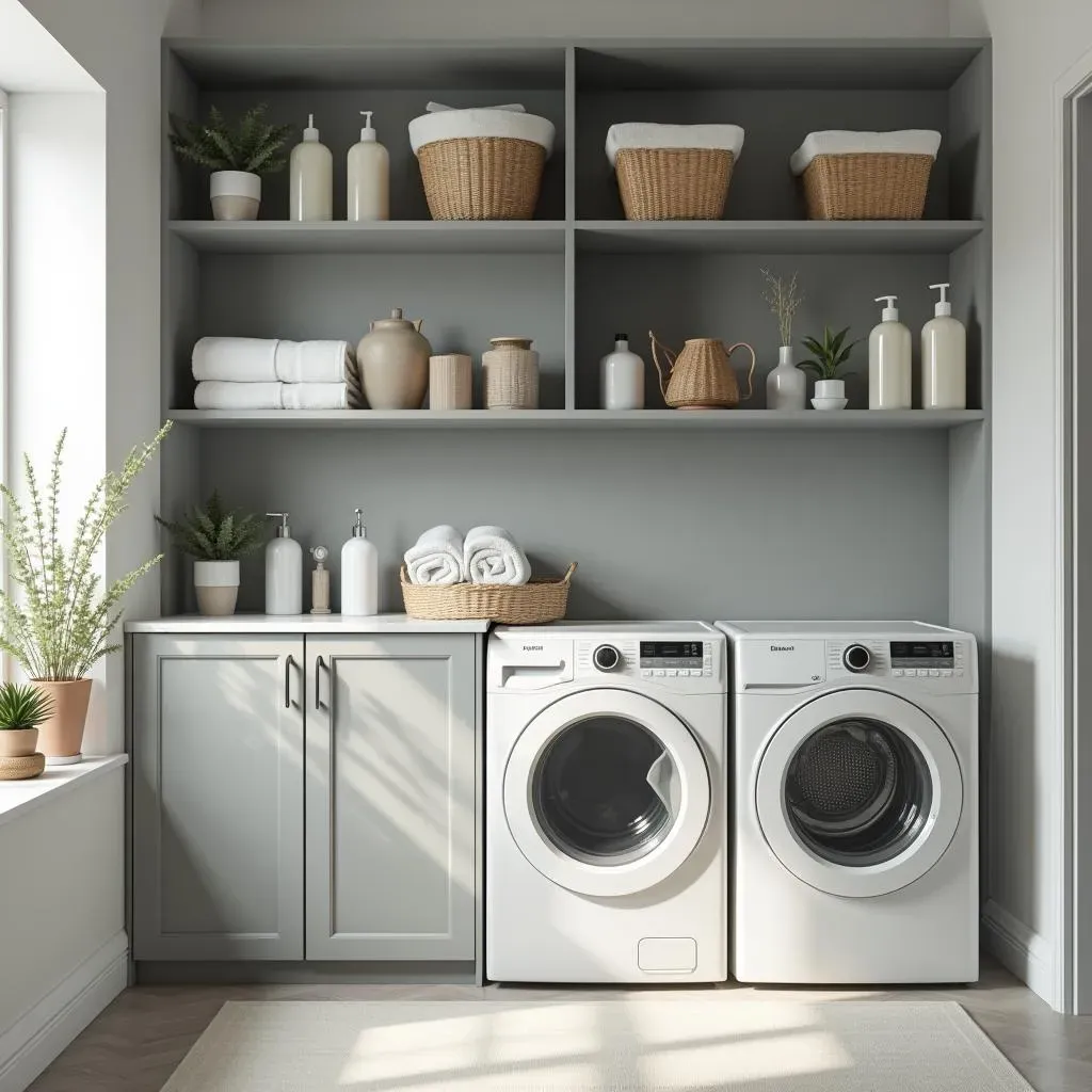 Smart Storage for Small Laundry Rooms