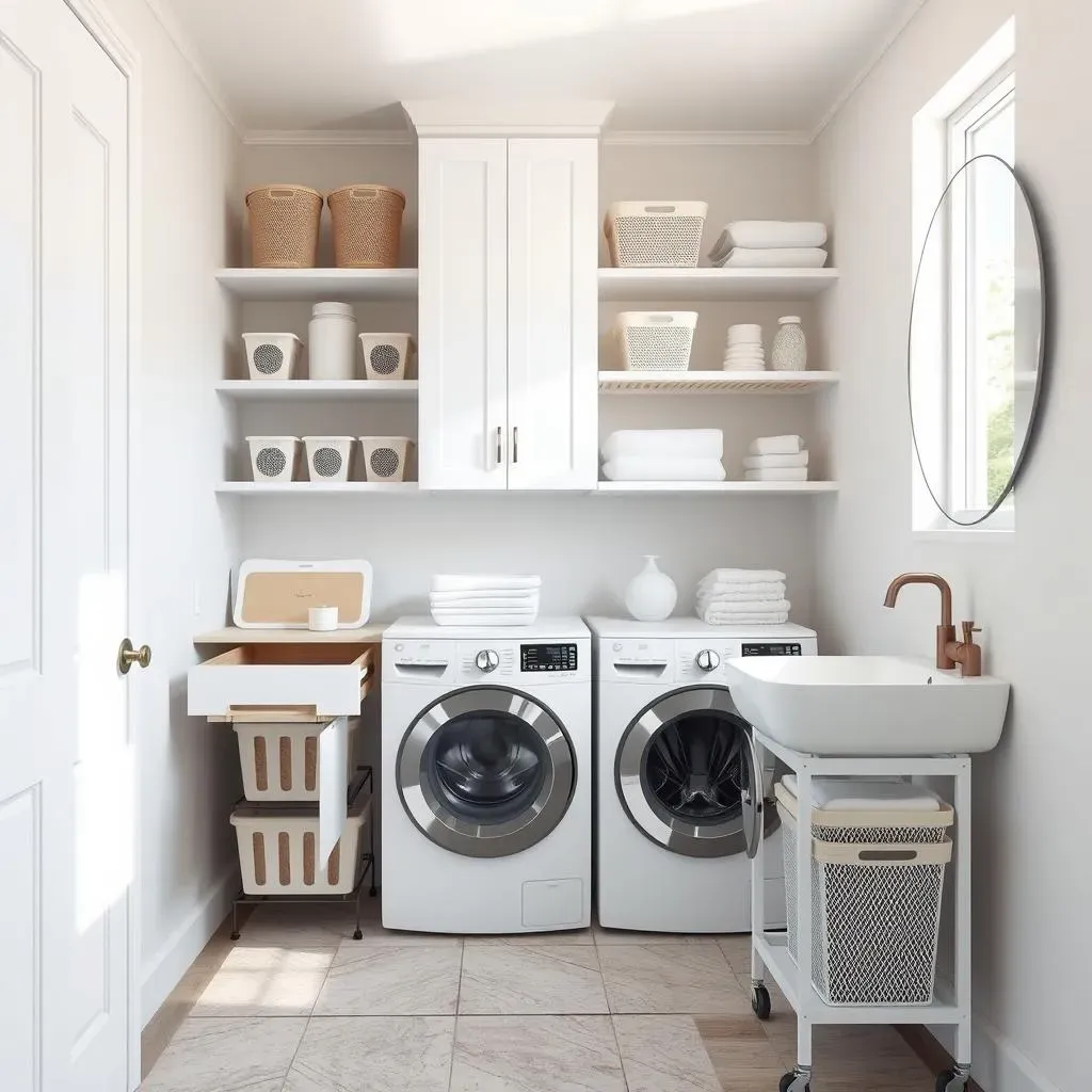 Smart Storage Hacks for Small Laundry Room Bathroom Combos