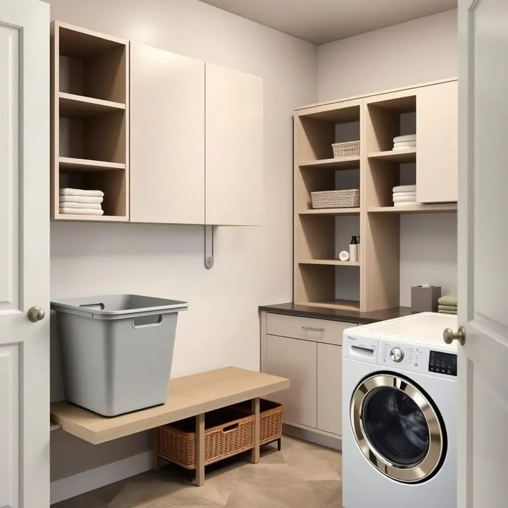 Smart Storage Solutions for Modern Laundry Room Design Ideas