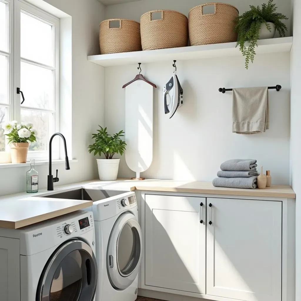 Smart Storage, Stylish Spaces: Unique Laundry Room Ideas for Organization