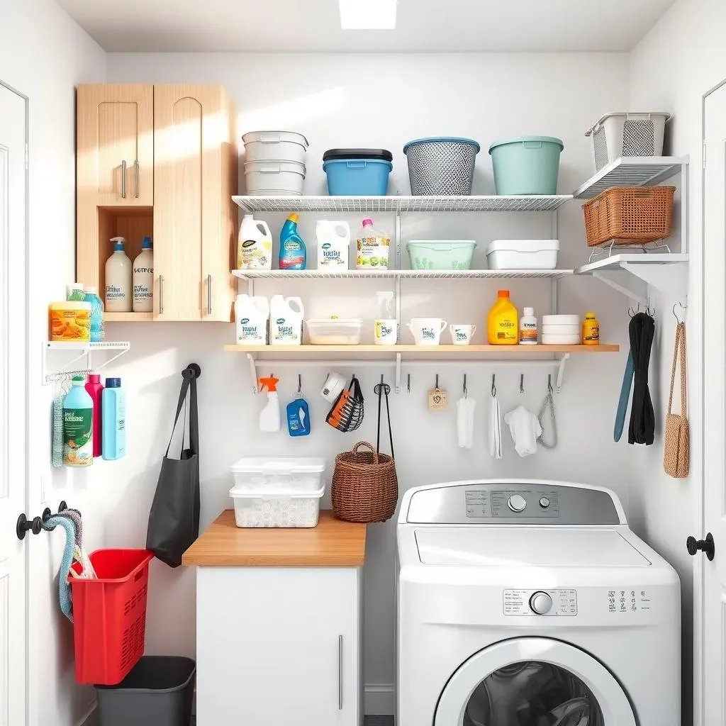 Smart Utility Room Wall Storage Ideas for Specific Items
