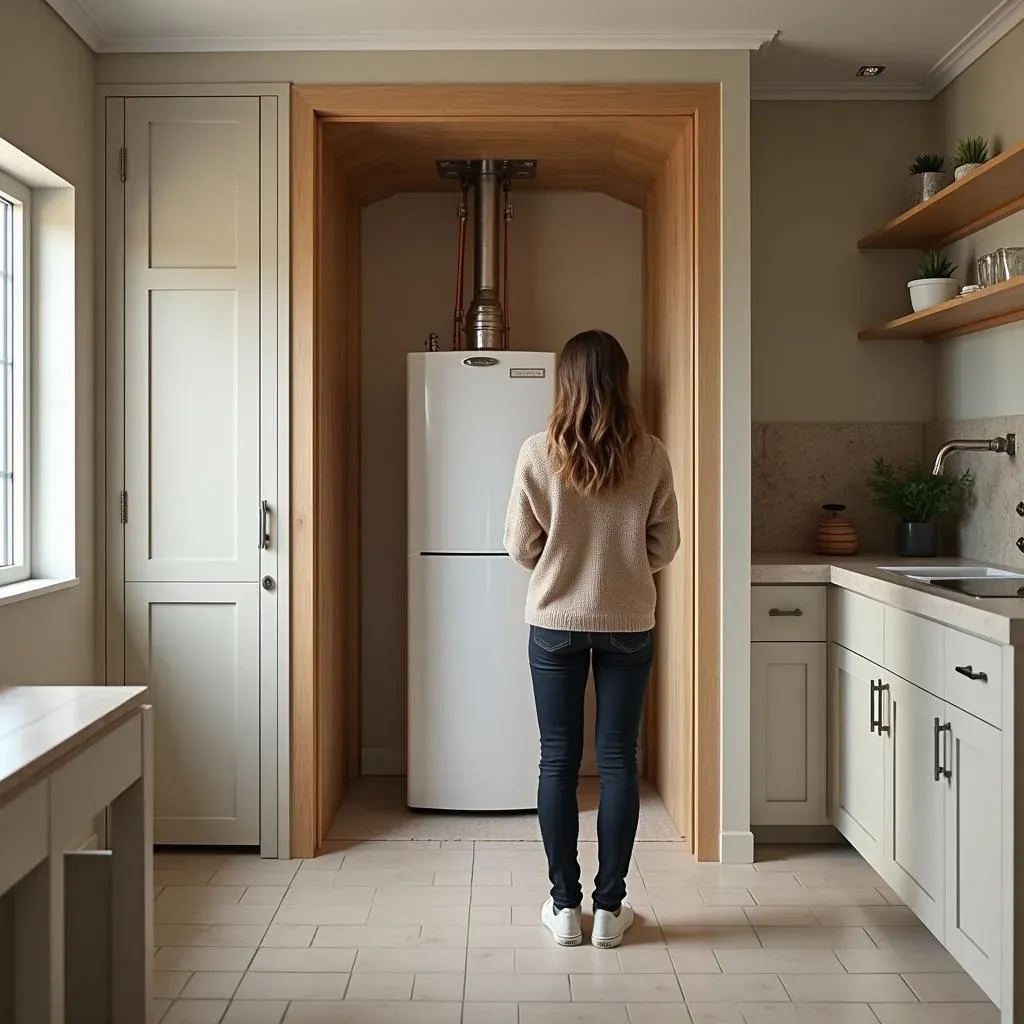 Smart Ways to Conceal Your Hot Water Heater in the Laundry Room