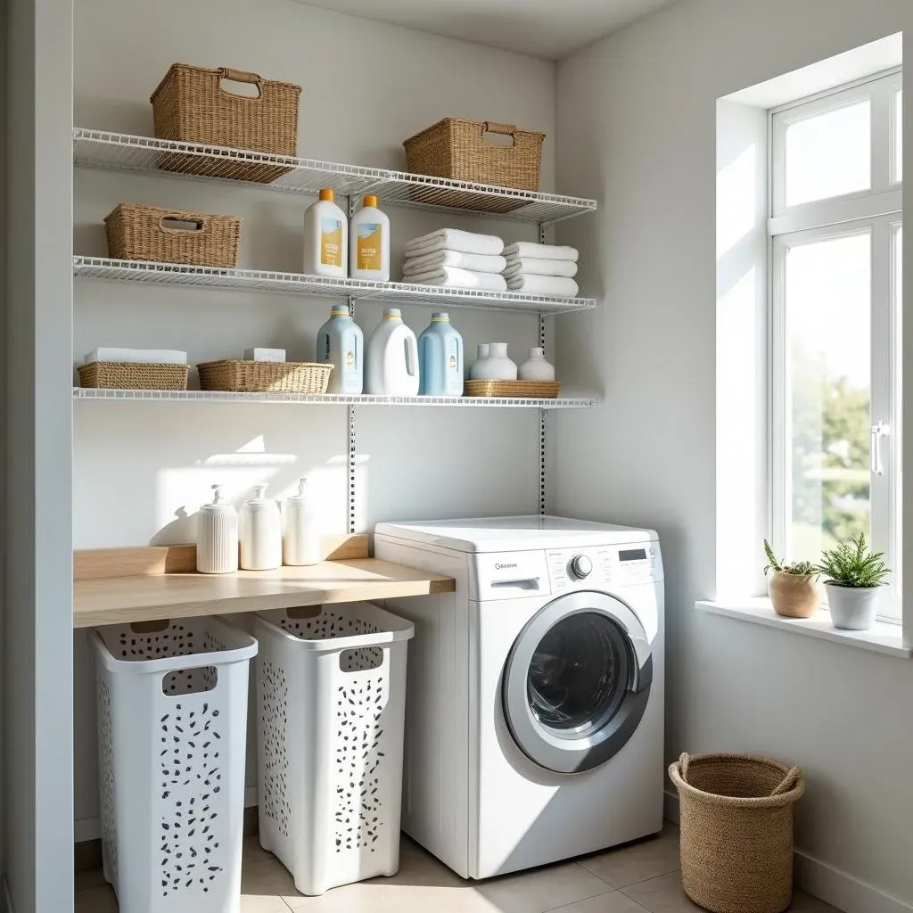 Smart Wire Shelving Solutions for Small Laundry Rooms