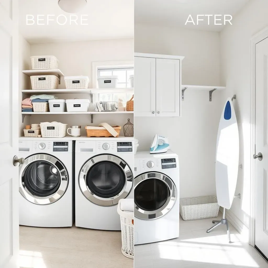 Solving Laundry Room Chaos with DIY Storage Ideas