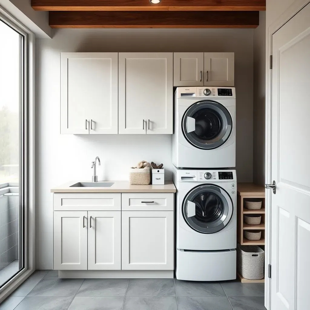 SpaceSaving Laundry Room Layouts and Appliance Choices