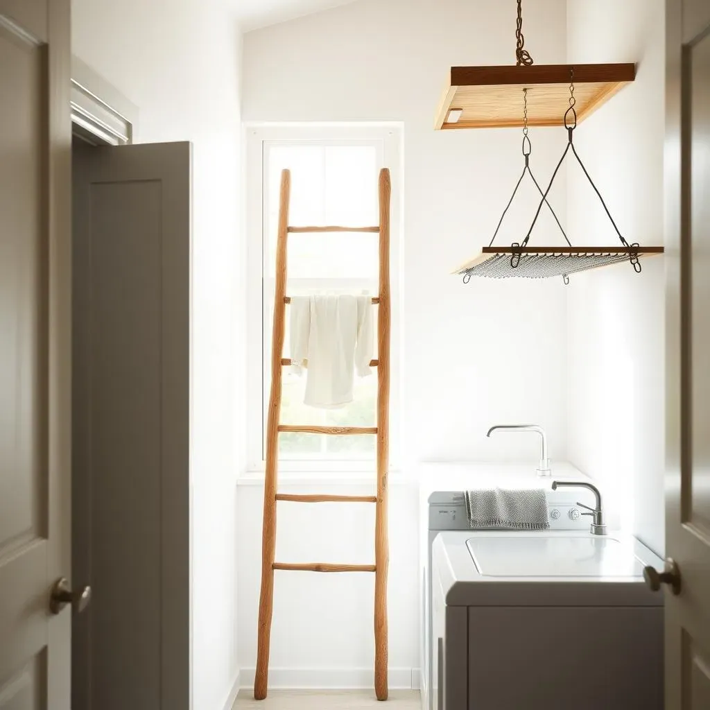 SpaceSaving Small Laundry Room Drying Rack Solutions