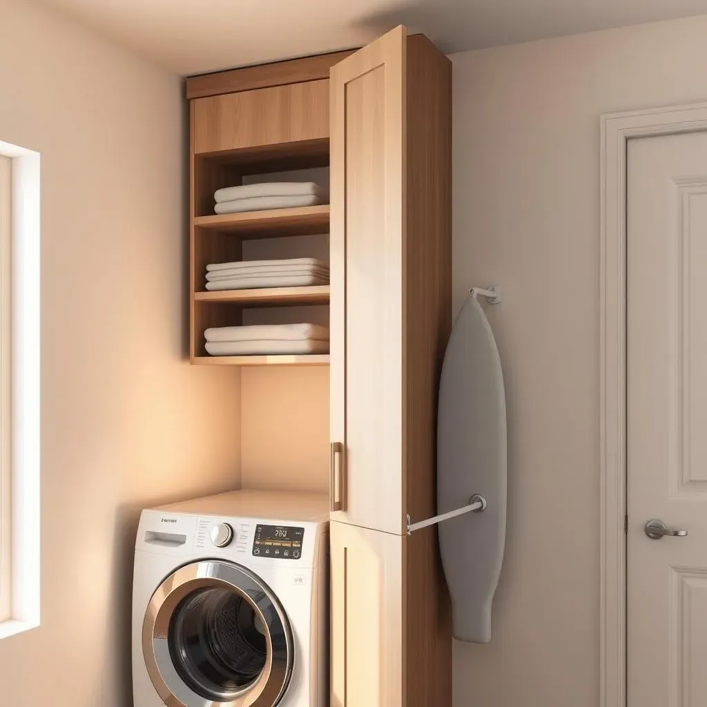 SpaceSaving Solutions: Cabinets for Small Laundry Rooms