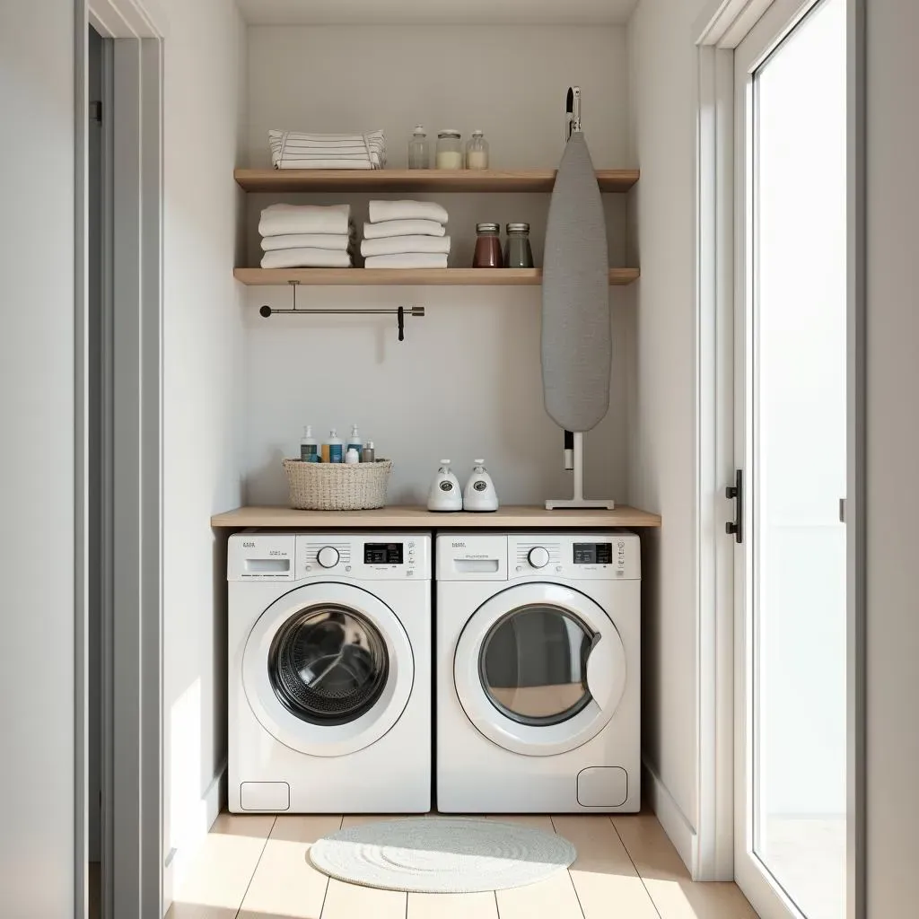SpaceSaving Solutions for Small Hallway Laundry Areas