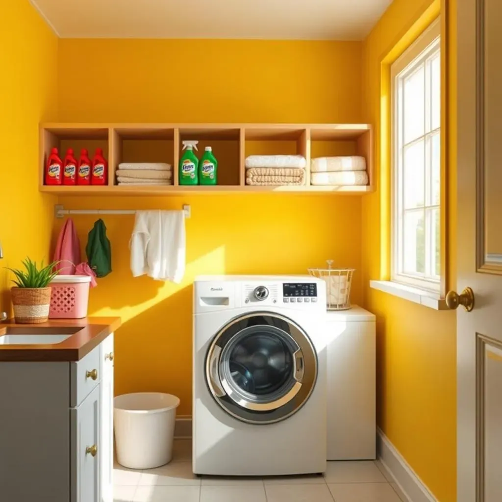 Splash of Color: Fun and Vibrant Laundry Room Paint Ideas