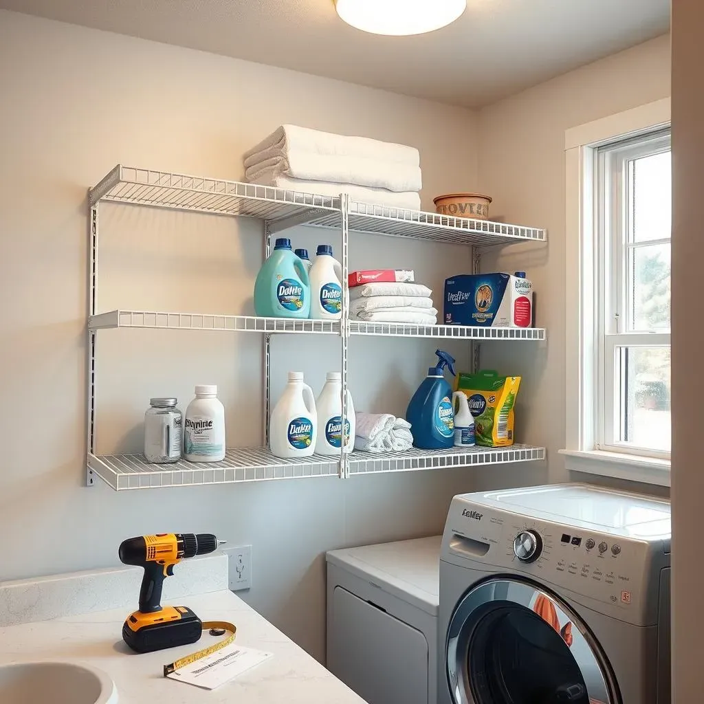 StepbyStep Guide: Installing Your Laundry Room Wire Shelving