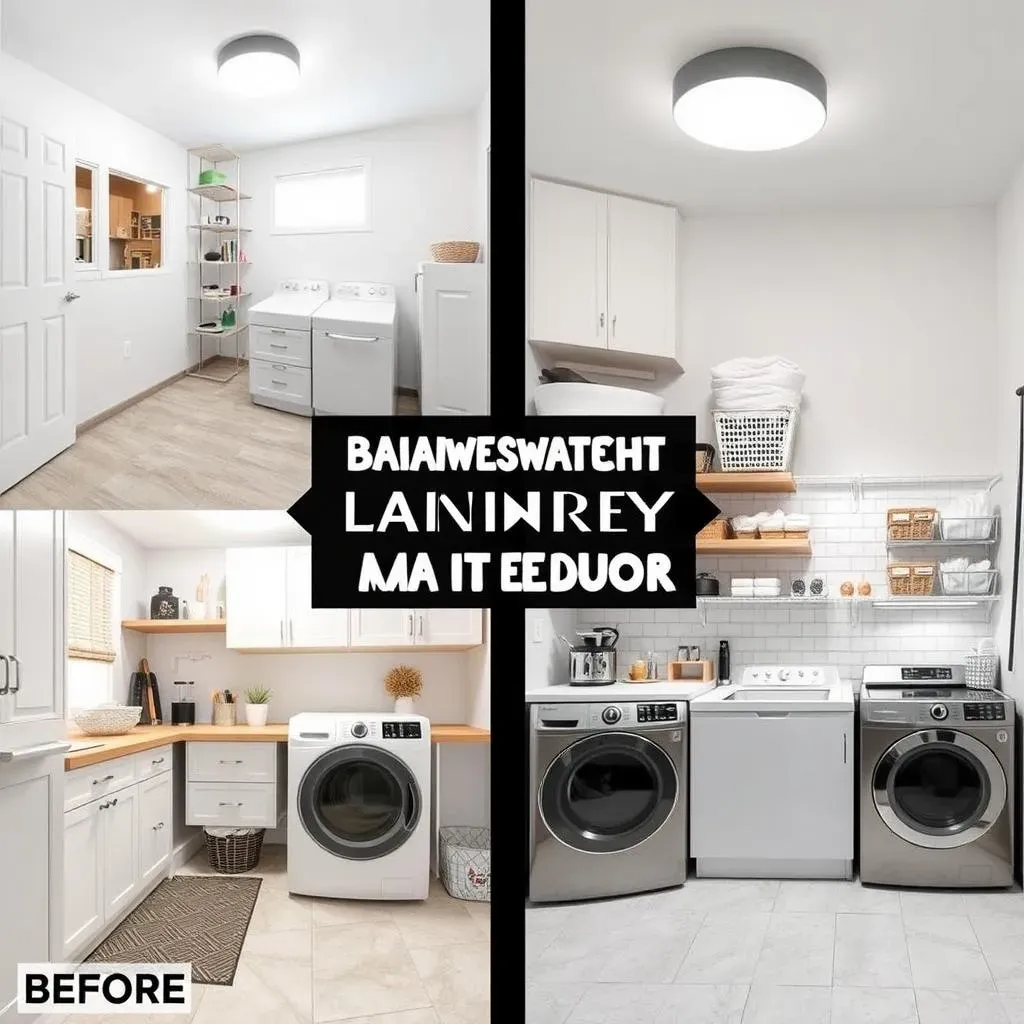 StepbyStep Guide to an Amazing Basement Laundry Room Makeover