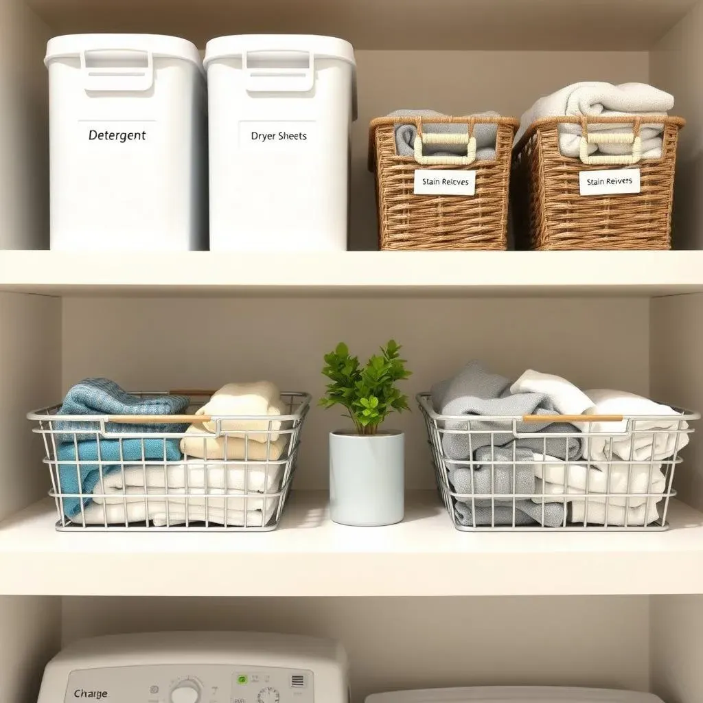 StepbyStep Guide to Organizing Your Laundry Room Shelves