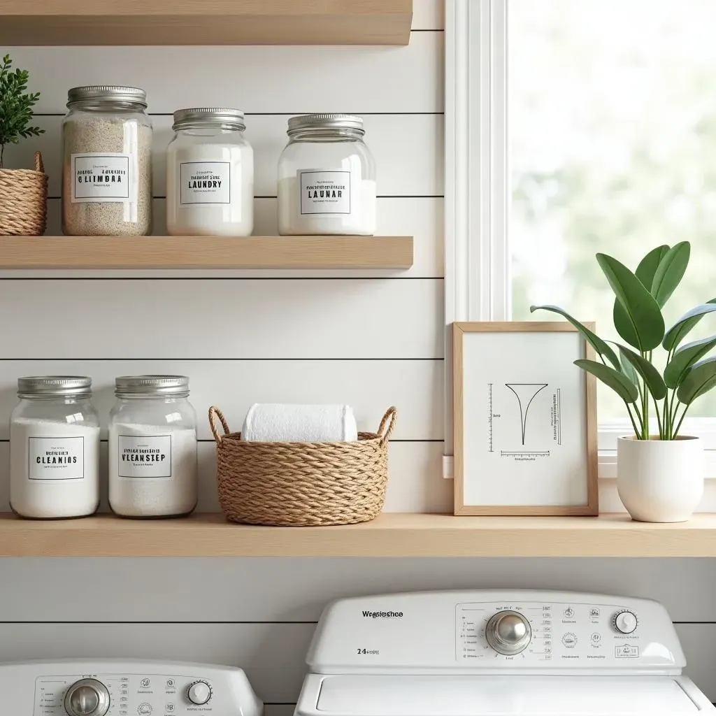 StepbyStep Guide to Styling Your Laundry Room Shelves